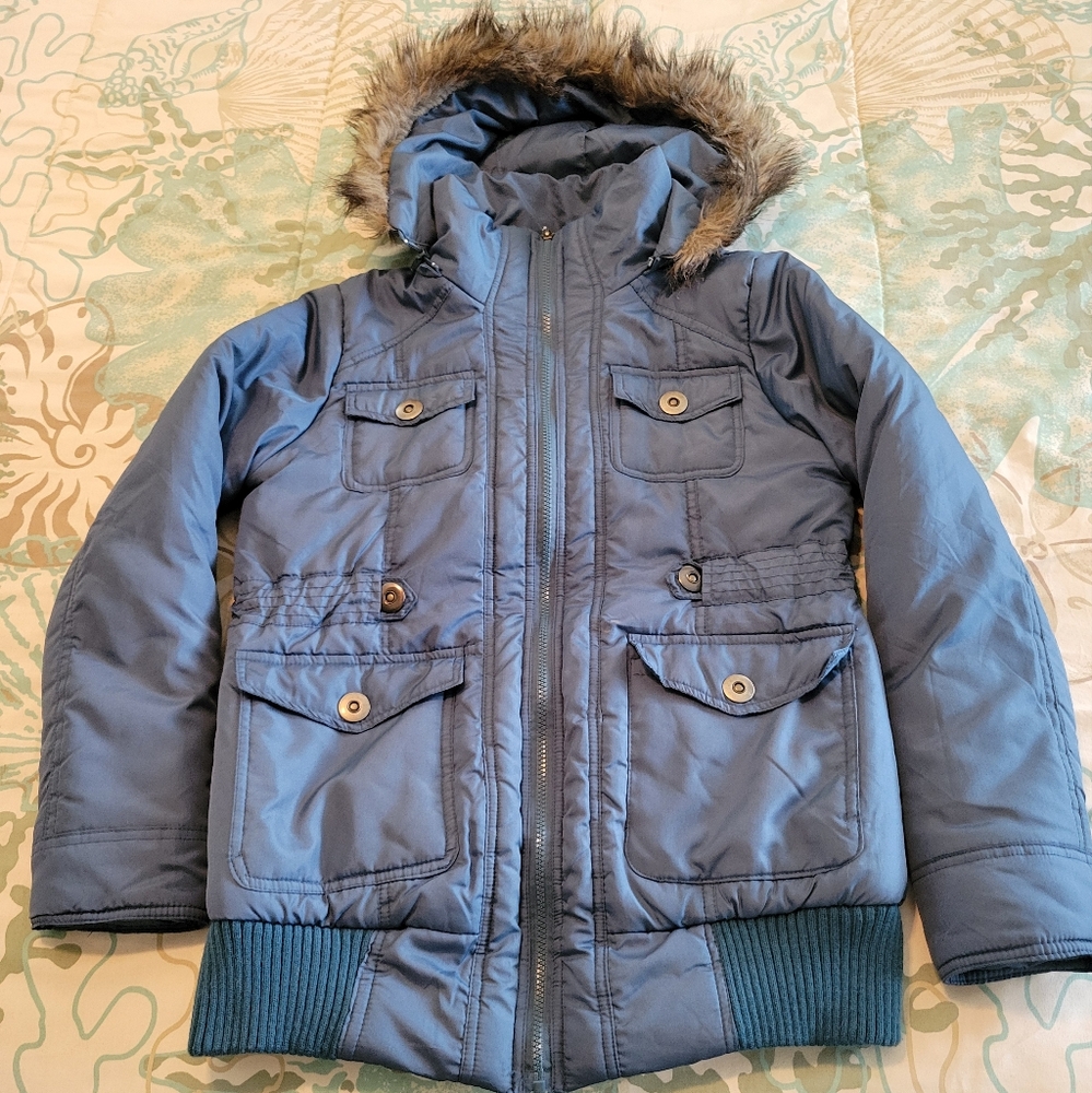 Dollhouse hooded puffer